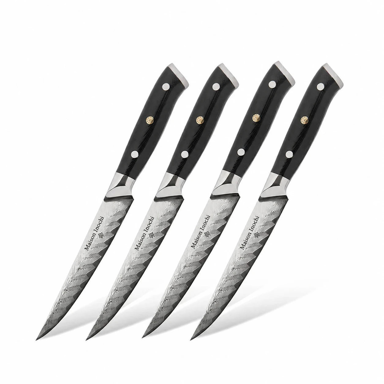 Lot de 4 couteaux à steak Kimoya