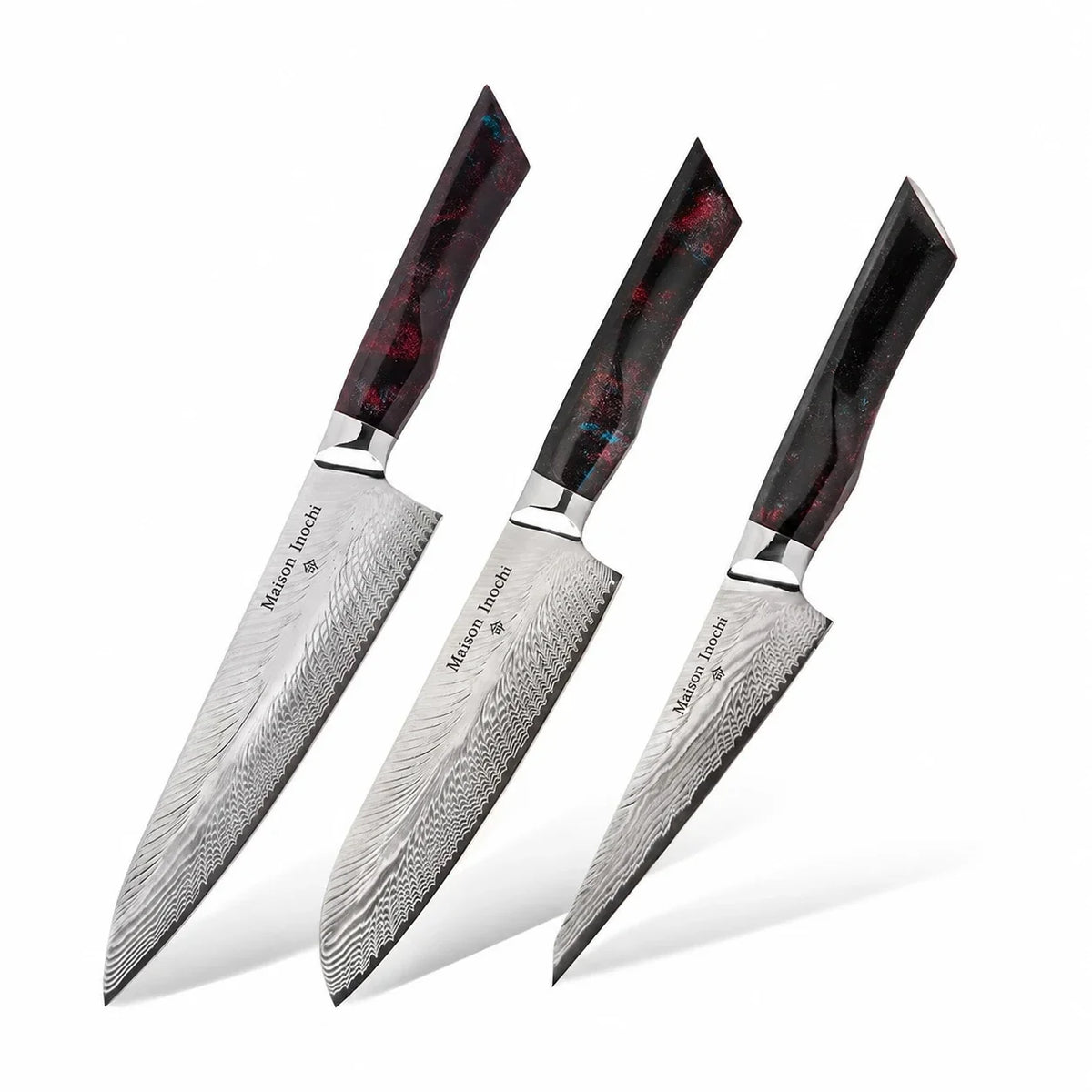 Set de 3 couteaux japonais - Collection Akita