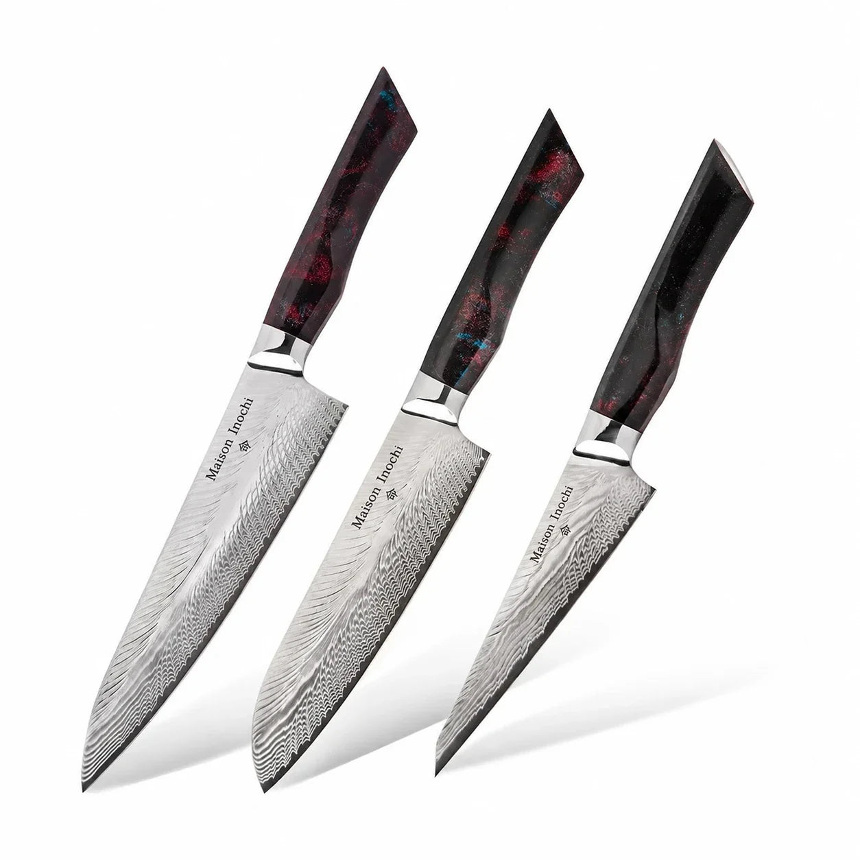 Set de 3 couteaux japonais - Collection Akita