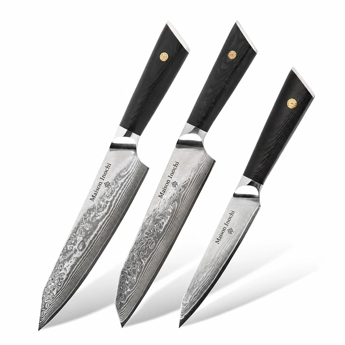 Set de 3 couteaux japonais - Collection Yoko