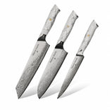Set de 3 couteaux japonais - Collection Akashi