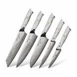 Set de 5 couteaux japonais - Collection Akashi