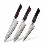 Set de 3 couteaux japonais - Collection Akita