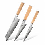 Set de 3 couteaux japonais - Collection Matsu